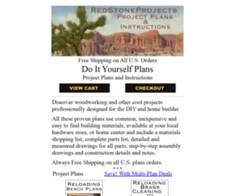 Redstoneprojects.com(DIY Plans) Screenshot