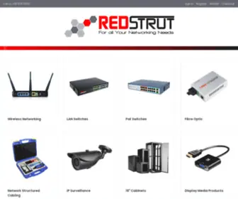 Redstrut.co.za(Networking Server Cabinets) Screenshot