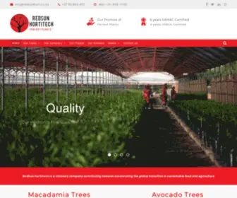 Redsunhort.co.za(Red Sun Hortitech Website) Screenshot