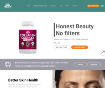 Redsunnaturals.com(Mother Beauty) Screenshot