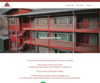 Redtableapts.com(Red Table Apartments in Gypsum) Screenshot