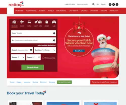 Redtagtravel.com(Online Hotel Reservations) Screenshot