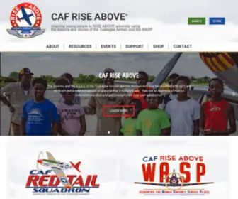 Redtail.org(CAF RISE ABOVE) Screenshot