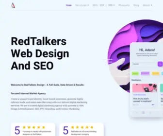 Redtalkers.org(Web Design) Screenshot