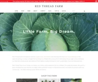 Redthreadfarm.com(Red Thread Farm) Screenshot