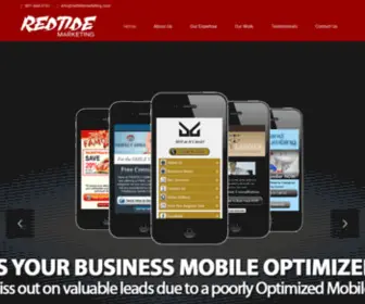 Redtidemarketing.com(Your #1 source for Website Design) Screenshot