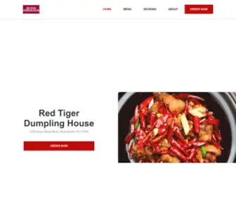 Redtigerdumplinghouse.net(Red Tiger Dumpling House) Screenshot