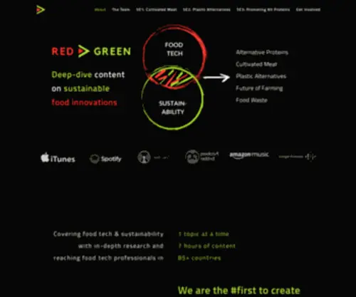 Redtogreen.solutions(Red to Green Podcast) Screenshot