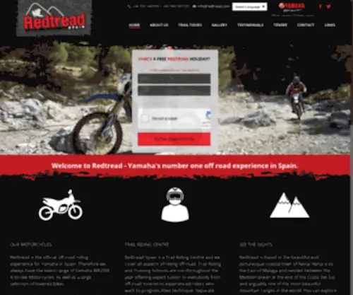Redtread.com(Trail Riding in Spain) Screenshot