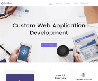 Redtro.com(Web Application and Mobile Application Development Company USA) Screenshot