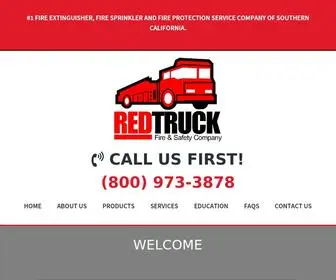 Redtruckfire.com(Red Truck Fire Co) Screenshot