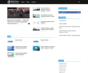 Redu.com.br(Conteúdos escolcores para ensino médio e fundamental) Screenshot