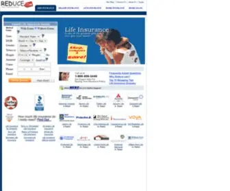 Reduce.com(Life Insurance) Screenshot