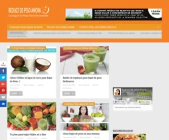 Reducedepesoahora.com(Como bajar de peso rapido como bajar de peso rapido) Screenshot