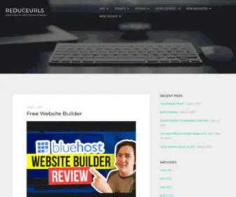 Reduceurls.com(Web Design and Development) Screenshot