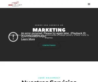 Redvelvetlab.com(Agencia de Marketing Digital) Screenshot