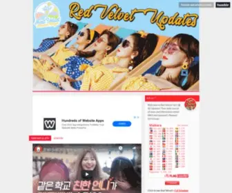 Redvelvetupdates.com(Red Velvet (레드벨벳)) Screenshot
