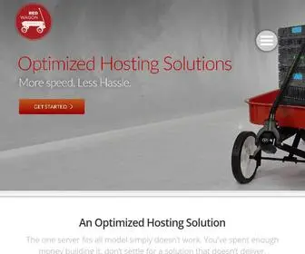 Redwagonnashville.com(Red Wagon Website Hosting) Screenshot