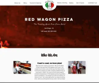 Redwagonpizzasd.com(Pizza Truck) Screenshot