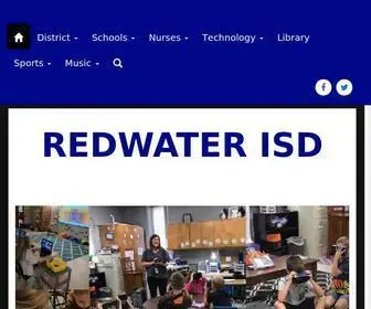 Redwaterisd.org(Redwater Independent School District) Screenshot