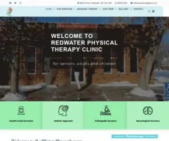 Redwaterphysio.com(Redwater Physiotherapy) Screenshot