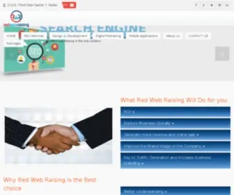 Redwebraising.com(Seo company) Screenshot