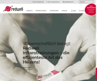 Redwell.de(Redwell Infrarotheizung) Screenshot