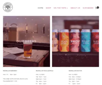 Redwillowbrewery.com(RedWillow Brewery) Screenshot