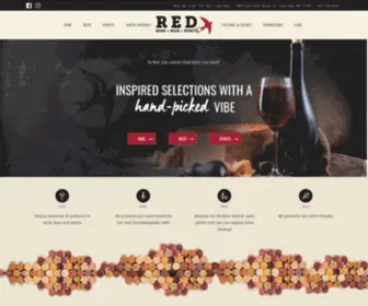 Redwinebeer.com(RED) Screenshot