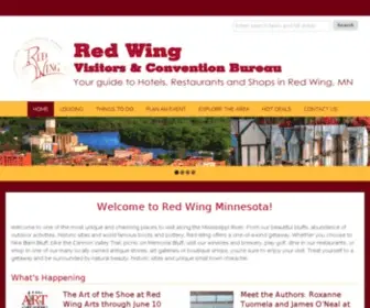 Redwing.org(Visit Red Wing) Screenshot