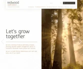 Redwood.com.au(Redwood Wealth Alliance) Screenshot