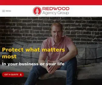 Redwoodagencygroup.com(Redwood Agency Group) Screenshot