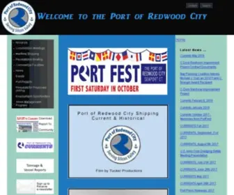 Redwoodcityport.com(The Port of Redwood City) Screenshot