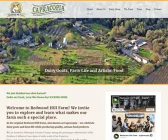 Redwoodhillfarm.org(Redwood Hill Farm) Screenshot