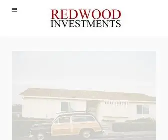 Redwoodinvestmentsllc.com(Redwood Investments) Screenshot