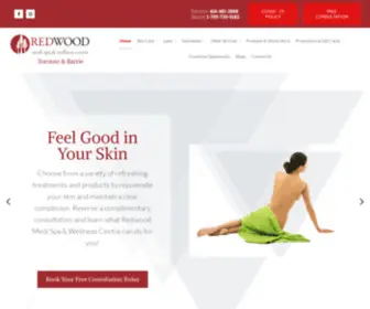 Redwoodmedispa.com(Medical Spa Toronto) Screenshot