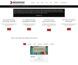 Redwoodperforms.com(Redwood Performance Group) Screenshot