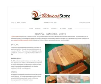 Redwoodstore.com(The Redwood Store) Screenshot