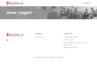 Redwork.es(Home) Screenshot