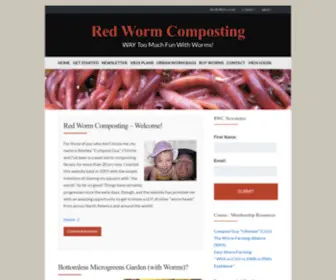 Redwormcomposting.com(Red Worm Composting) Screenshot