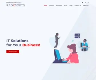 RedXsofts.com(Software Development Company in Pakistan) Screenshot