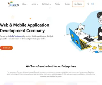 RedXtechnosoft.com(Best Web And Mobile Development Company in Jaipur Rajasthan India) Screenshot