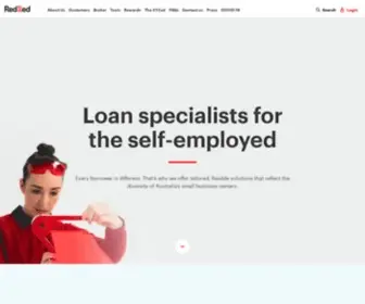 Redzed.com(RedZed is a lender in the Australian mortgage market offering a range of residential & commercial mortgage products for customers that require a loan solution) Screenshot