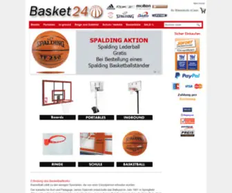 Reebok-Basketball.de(Basket24) Screenshot