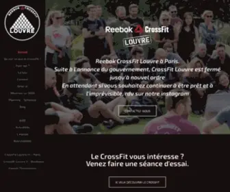 Reebokcrossfitlouvre.com(CrossFit Paris) Screenshot