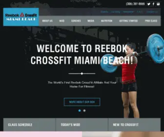 Reebokcrossfitmiamibeach.net(Reebok CrossFit Miami Beach) Screenshot