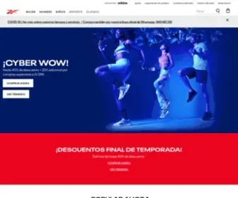 Reebok.pe(Reebok Perú) Screenshot