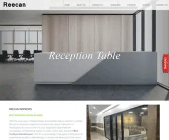 Reecan.org(Reecan Interiors) Screenshot