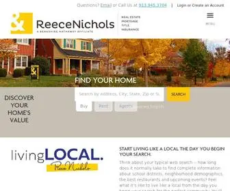 Reecenichols.com(ReeceNichols Real Estate) Screenshot