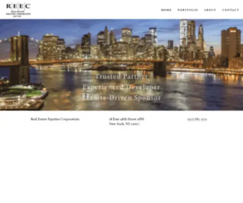 Reecny.com(REEC NY) Screenshot